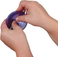 Goki Glitter Plopper jouet puce sauteuse transparente-3