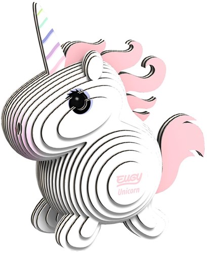 Eugy puzzle 3D licorne - kit de modélisme en carton pour enfants