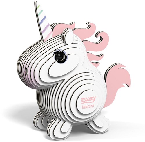 Eugy puzzle 3D licorne - kit de modélisme en carton pour enfants-2