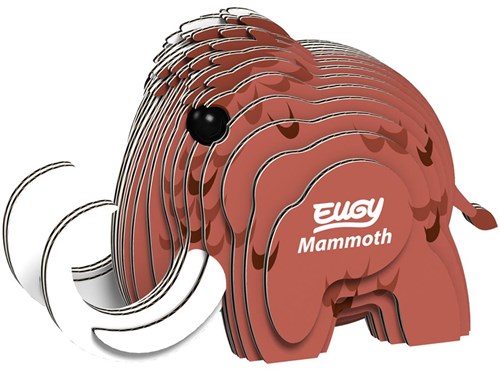 Eugy puzzle 3D mammouth - jouet éducatif figurine animale