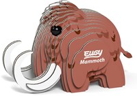 Eugy puzzle 3D mammouth - jouet éducatif figurine animale-2