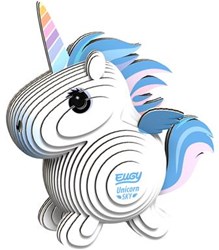 Eugy puzzle 3D Licorne Ciel jouet carton fantaisie