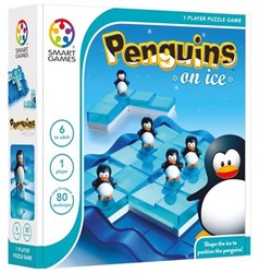 Smart Games Penguins on Ice jeu de logique - puzzle avec des pingouins - casse-tête