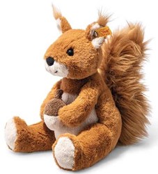 Steiff écureuil en peluche Phil marron clair - peluche 20 cm