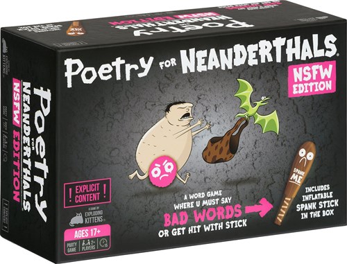 Exploding Kittens jeu de société Poetry for Neanderthals NSFW édition jeu de cartes-3