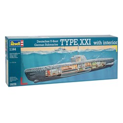 Revell maquette sous-marin Type XXI U 2540 - échelle 1:144 - kit de construction