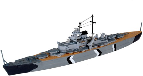 Revell Bismarck maquette navire 1:1200 kit de construction plastique-2