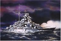 Revell Bismarck maquette navire 1:1200 kit de construction plastique-3