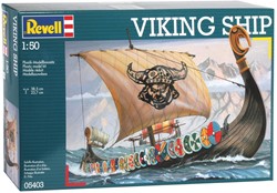 Revell bateau viking maquette 1:50 plastique - 131 pièces