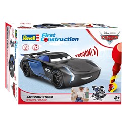 Revell Cars kit de construction Jackson Storm avec lumière et son - Voiture jouet Disney Cars