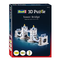 Revell puzzle 3D kit de construction Tower Bridge Londres carton