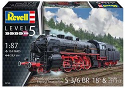 Revell kit de modélisme locomotive à vapeur 1:87 - 154 pièces train