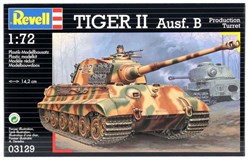Revell kit de modélisme Tiger II Ausf. B 1:72 - 144 pièces char
