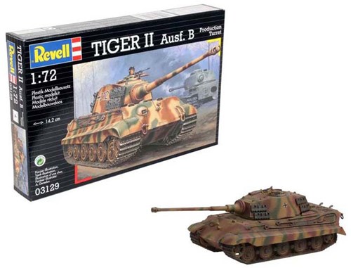 Revell kit de modélisme Tiger II Ausf. B 1:72 - 144 pièces char-3