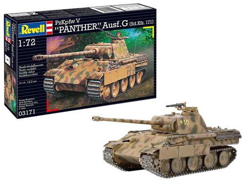 Revell kit de modélisme char Panther 1:72 - 124 pièces-3