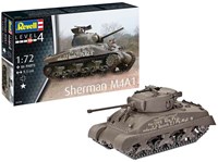 Revell kit de modélisme char Sherman M4A1 1:72 échelle 86 pièces-3