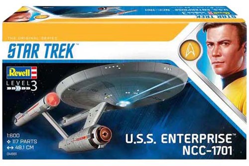 Revell kit de modélisme vaisseau U.S.S. Enterprise 1:600 Star Trek