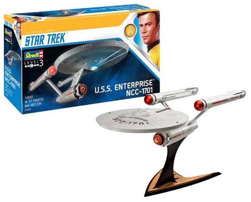 Revell kit de modélisme vaisseau U.S.S. Enterprise 1:600 Star Trek-3