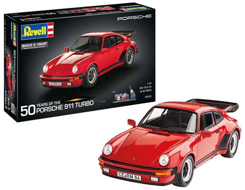 Revell kit de modélisme Porsche 911 Turbo 1:24 - Édition 50 ans Turbo-3