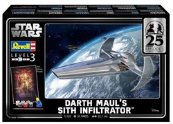 Revell kit de modélisme Star Wars - Infiltrateur Sith de Dark Maul 1:120