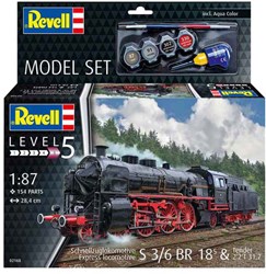Revell kit de modélisme locomotive à vapeur S3/6 BR18 1:87 train