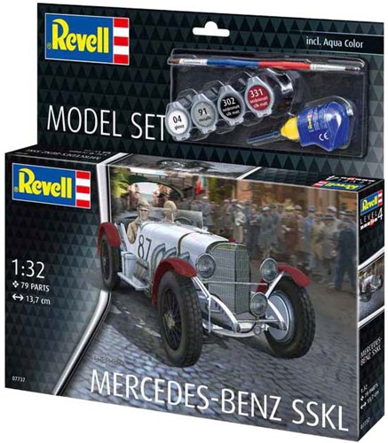 Revell kit de modélisme Mercedes-Benz SSKL 1:32 - voiture classique-3