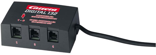 Carrera boîte d'extension circuit digital pour 6 manettes noir