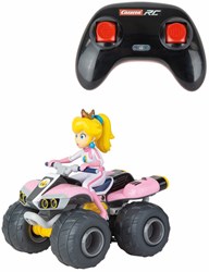 Carrera RC voiture télécommandée Mario Kart Peach Quad 2,4GHz 19,5cm jouet