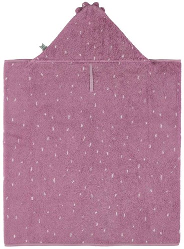 Trixie cape de bain enfant 70x130cm Mrs. Peacock - peignoir doux-2