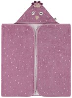 Trixie cape de bain enfant 70x130cm Mrs. Peacock - peignoir doux