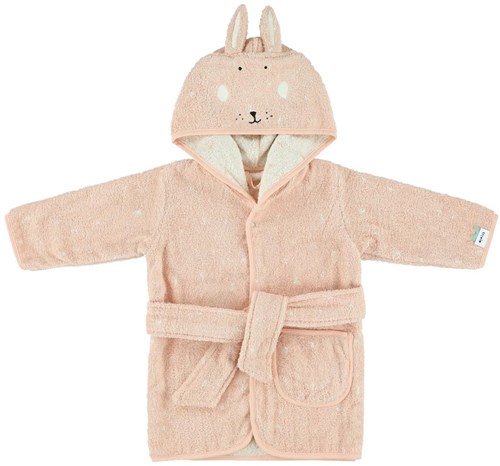 Trixie peignoir enfant coton 1-2 ans Mrs. Rabbit avec capuche