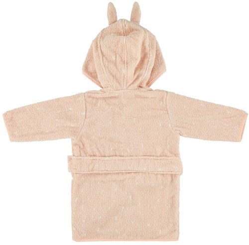 Trixie peignoir enfant coton 1-2 ans Mrs. Rabbit avec capuche-2