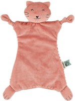 Trixie doudou bébé Mrs. Cat rose coton biologique