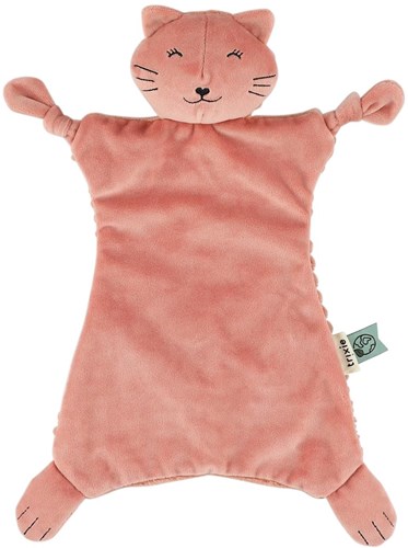 Trixie doudou bébé Mrs. Cat rose coton biologique