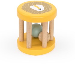 Trixie hochet en bois jouet bébé - Mr. Lion - Bois FSC - Jaune