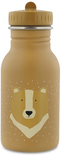 Trixie gourde inox enfant 350ml Mr. Bear marron étanche