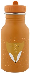 Trixie bouteille d'eau - gourde inox enfants - Mr. Fox - 350ml - étanche - orange