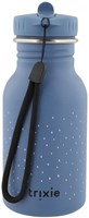 Trixie bouteille d'eau inox enfant 350ml Mrs. Elephant bleu étanche-2