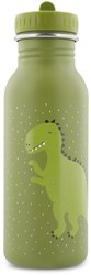 Trixie gourde inox enfant 500ml Mr. Dino étanche verte