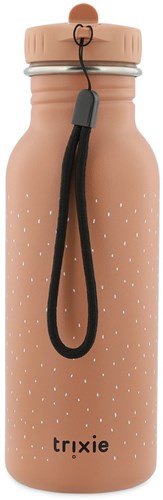 Trixie gourde 500ml - bouteille en inox pour enfants - Mrs. Cat - étanche - rose-3