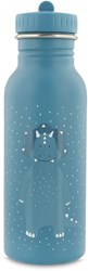 Trixie bouteille d'eau inox 500ml - Mr. Triceratops - gourde enfant dinosaure bleu