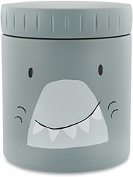 Trixie pot alimentaire isotherme pour enfants - Mr. Shark - 350 ml - inox - lunchpot