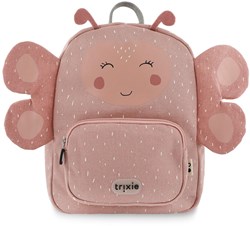 Trixie sac à dos enfant Mrs. Butterfly - cartable imperméable papillon rose