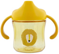 Trixie tasse d'apprentissage avec poignées - gobelet Mr. Lion Tritan anti-fuite