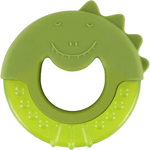 Trixie anneau de dentition bébé rafraîchissant Mr. Dino - rempli d'eau, silicone Trixie Cooling Teether Mr Dino