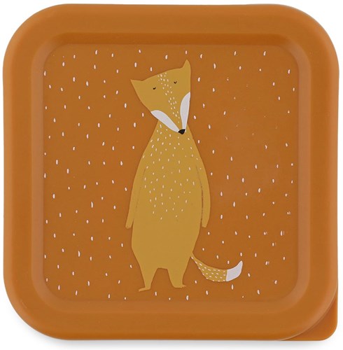 Trixie set de boîtes à goûter - 3 pièces - Mr. Fox - boîtes repas orange pour enfants