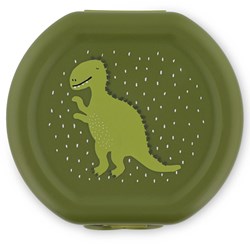Trixie boîte à goûter set avec clip - Mr. Dino - sans BPA - pour l'école et les sorties