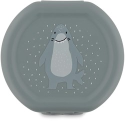Trixie boîte à goûter set - lunchbox avec clip Mr. Shark - sans BPA pour enfants