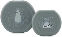 Trixie boîte à goûter set - lunchbox avec clip Mr. Shark - sans BPA pour enfants-3