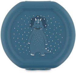 Trixie boîte à goûter set avec clip - Mr. Triceratops - 2 pièces - sans BPA - pour l'école